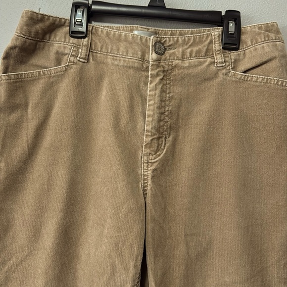 Chico’s Tan Corduroy Pants - Picture 2 of 6